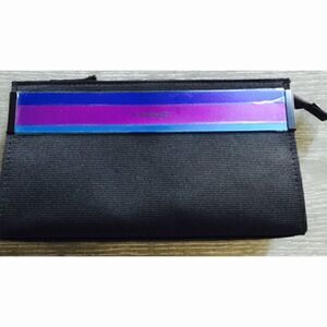 MAC zip-up makeup bag signature ONLY 4 left